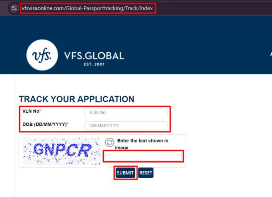 Trang giao dien tra cuu visa Uc