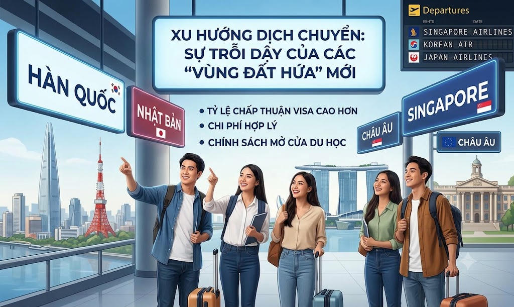 Biến động thị trường du học 2026 - 2027: 4 ''từ khóa'' vàng để không bị bỡ ngỡ