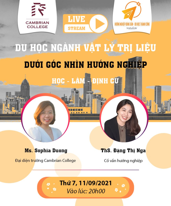 CHUỖI WORKSHOP DU HỌC DƯỚI GÓC NHÌN HƯỚNG NGHIỆP