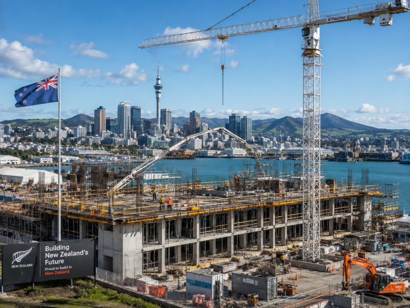 Ngành xây dựng tại New Zealand: Cơ hội việc làm và định hướng lâu dài cho du học sinh