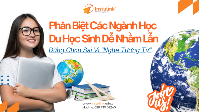 Phân biệt các ngành học Du học sinh dễ nhầm lẫn: Đừng chọn sai vì 